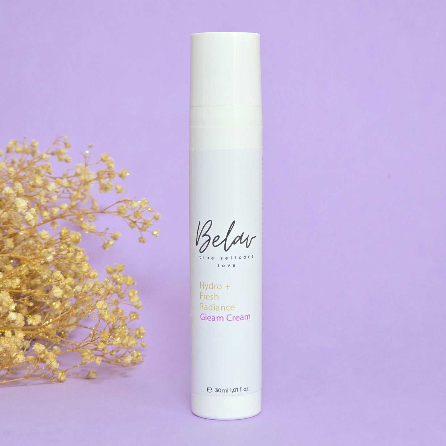 Gleam Cream – Feuchtigkeitscreme im Airless-Spender für strahlende Haut